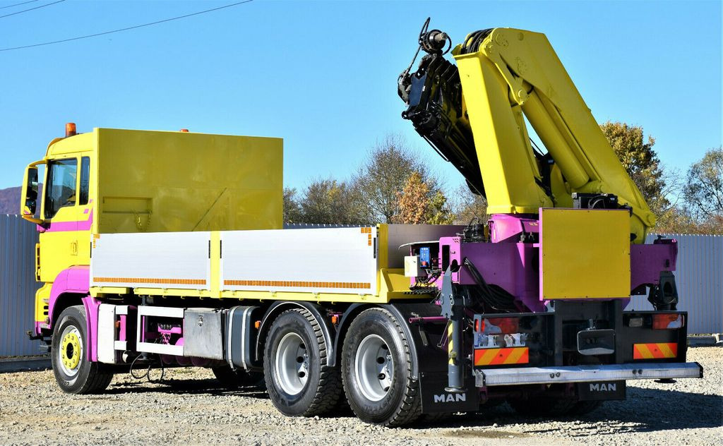 Kamion sa dizalicom MAN TGS 28.440 Pritsche 5,60* HMF 3000 K5 + FUNK !: slika 7