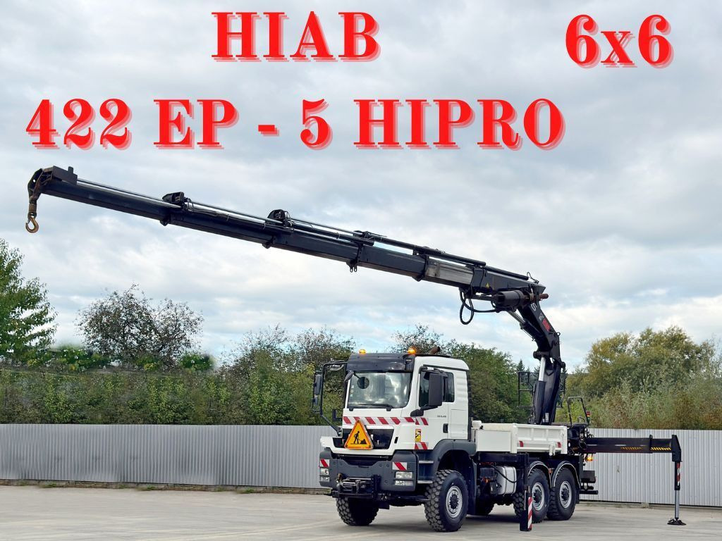 MAN TGS 33.400* HIAB 422 EP-5HIPRO * 6x6 * TOP - Kamion sa dizalicom: slika 1 MAN TGS 33.400* HIAB 422 EP-5HIPRO * 6x6 * TOP - Kamion sa dizalicom: slika 1