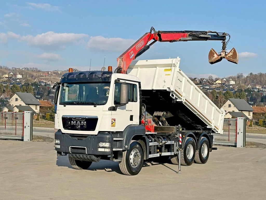 MAN TGS 33.440 * FASSI F155A.0.22/ FUNK *6x4 - Kamion sa dizalicom, Istovarivač: slika 2 MAN TGS 33.440 * FASSI F155A.0.22/ FUNK *6x4 - Kamion sa dizalicom, Istovarivač: slika 2