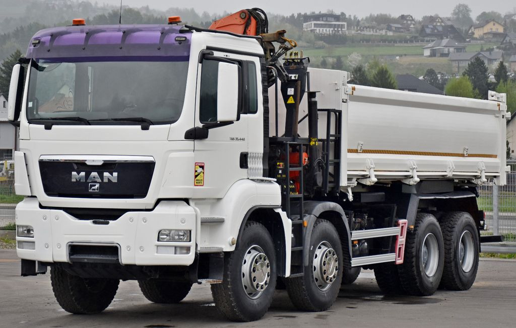 MAN TGS 35.440 * KIPPER 5,80m + KRAN * TOPZUSTAND MAN TGS 35.440 * KIPPER 5,80m + KRAN * TOPZUSTAND - Kamion sa dizalicom, Istovarivač: slika 5 MAN TGS 35.440 * KIPPER 5,80m + KRAN * TOPZUSTAND MAN TGS 35.440 * KIPPER 5,80m + KRAN * TOPZUSTAND - Kamion sa dizalicom, Istovarivač: slika 5