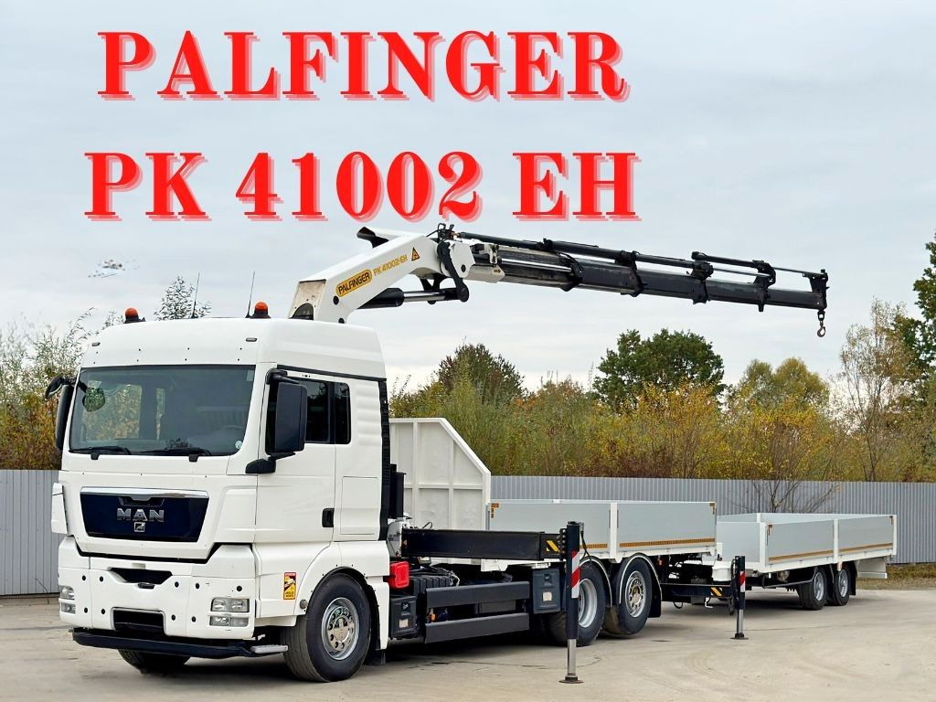 MAN TGX 26.440 * PK 41002-EH + FUNK + Anhänger*TOP - Kamion sa dizalicom: slika 1 MAN TGX 26.440 * PK 41002-EH + FUNK + Anhänger*TOP - Kamion sa dizalicom: slika 1
