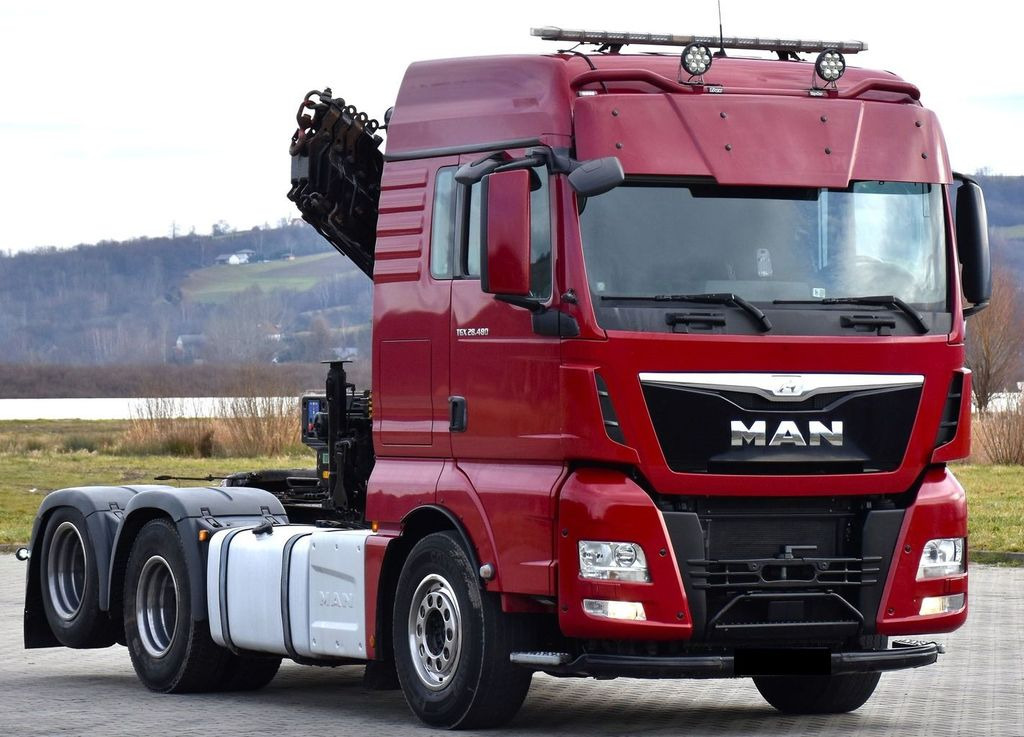 MAN TGX 28.480 Sattelzugmaschine + HMF 2120 K5/FUNK - Kamion sa dizalicom: slika 4 MAN TGX 28.480 Sattelzugmaschine + HMF 2120 K5/FUNK - Kamion sa dizalicom: slika 4
