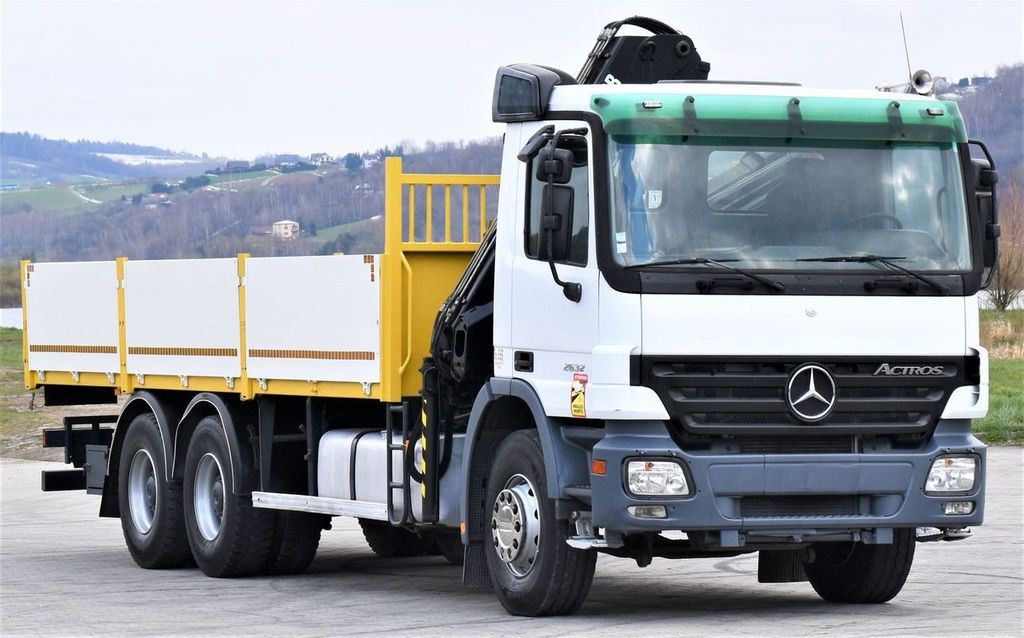 Mercedes-Benz ACTROS 2632 * HIAB 144B-3HIDUO+FUNK / 6x4 - Kamion sa dizalicom, Kamion sa tovarnim sandukom: slika 3 Mercedes-Benz ACTROS 2632 * HIAB 144B-3HIDUO+FUNK / 6x4 - Kamion sa dizalicom, Kamion sa tovarnim sandukom: slika 3