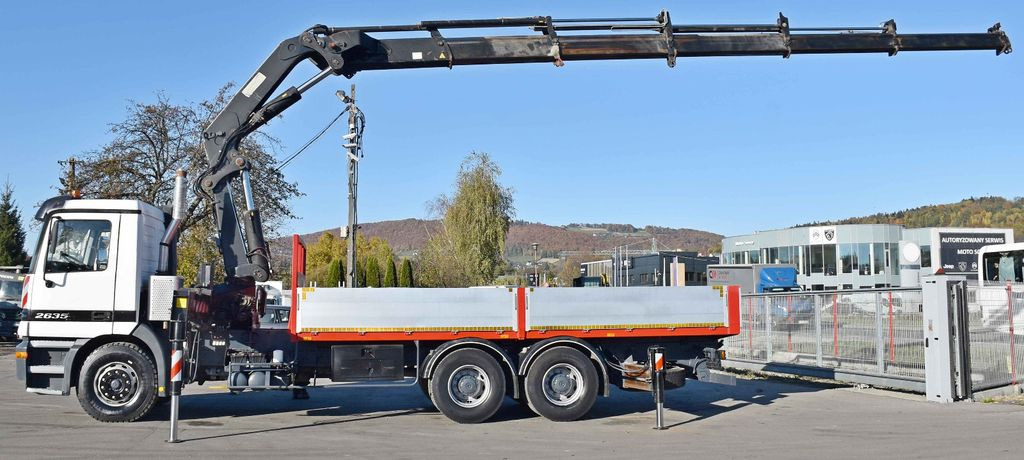 Mercedes-Benz ACTROS 2635 Pritsche 6,40m + HIAB 400 E-5 + FUNK - Kamion sa dizalicom: slika 5 Mercedes-Benz ACTROS 2635 Pritsche 6,40m + HIAB 400 E-5 + FUNK - Kamion sa dizalicom: slika 5