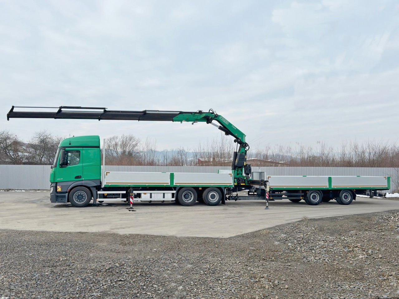 Mercedes-Benz ACTROS 2645 * FASSI F345.24 + FUNK + Anhänger - Kamion sa dizalicom: slika 5 Mercedes-Benz ACTROS 2645 * FASSI F345.24 + FUNK + Anhänger - Kamion sa dizalicom: slika 5