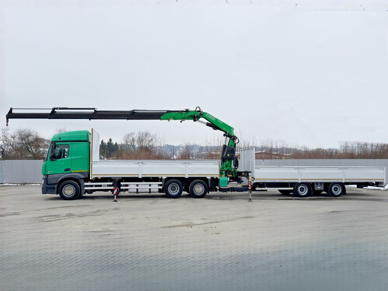 Mercedes-Benz ACTROS 2645 * FASSI F345.24 XE + FUNK + Anhänger - Kamion sa dizalicom: slika 5 Mercedes-Benz ACTROS 2645 * FASSI F345.24 XE + FUNK + Anhänger - Kamion sa dizalicom: slika 5