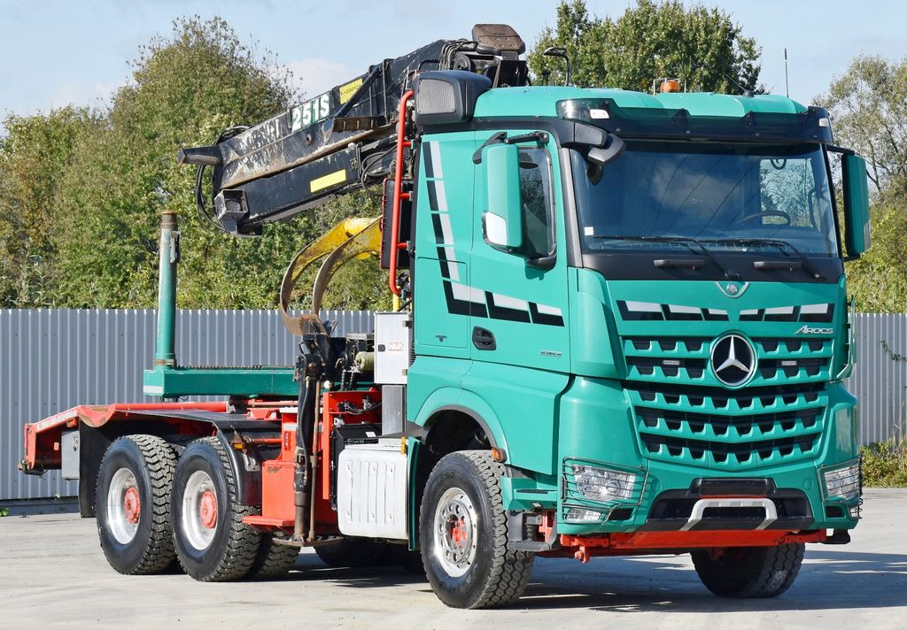 Mercedes-Benz AROCS 3363 *HOLZTRANSPORTER * LOGLIFT 251S /6x4 - Šticar, Kamion sa dizalicom: slika 4 Mercedes-Benz AROCS 3363 *HOLZTRANSPORTER * LOGLIFT 251S /6x4 - Šticar, Kamion sa dizalicom: slika 4