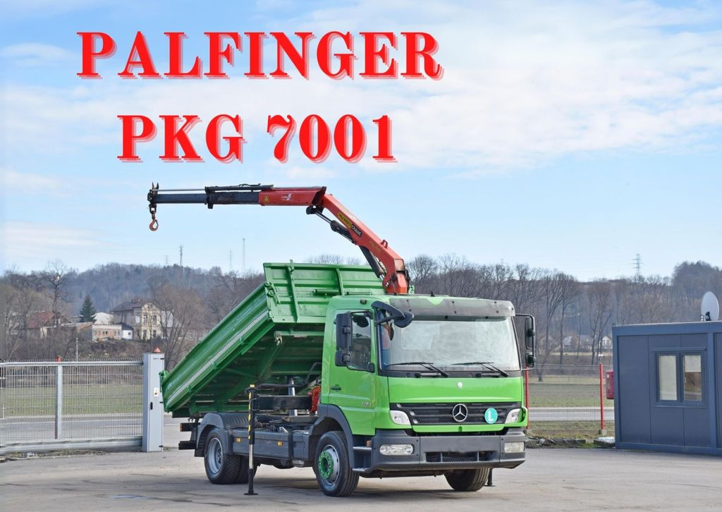 Mercedes-Benz ATEGO 1224 Kipper 4,00m* KRAN * TOPZUSTAND Mercedes-Benz ATEGO 1224 Kipper 4,00m* KRAN * TOPZUSTAND - Kamion sa dizalicom, Istovarivač: slika 1 Mercedes-Benz ATEGO 1224 Kipper 4,00m* KRAN * TOPZUSTAND Mercedes-Benz ATEGO 1224 Kipper 4,00m* KRAN * TOPZUSTAND - Kamion sa dizalicom, Istovarivač: slika 1