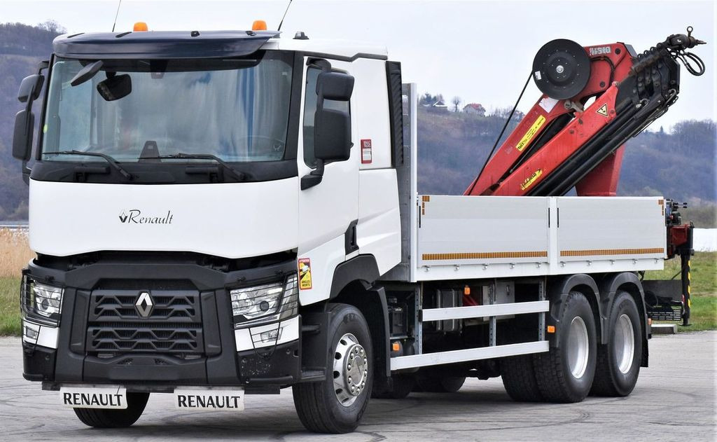 Renault C 460 * HMF 1510 K6 + FUNK * 6x4 - Kamion sa dizalicom, Kamion sa tovarnim sandukom: slika 3 Renault C 460 * HMF 1510 K6 + FUNK * 6x4 - Kamion sa dizalicom, Kamion sa tovarnim sandukom: slika 3