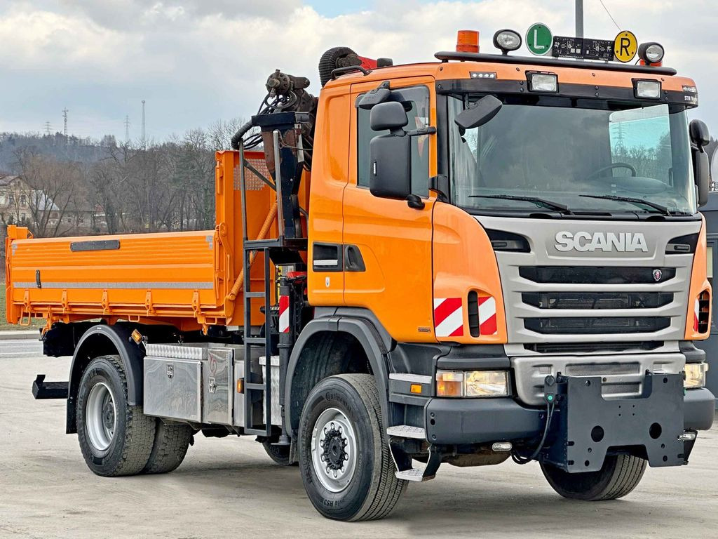 Scania G360 Kipper 4,10m *PK 11002 B + FUNK *4x4 Scania G360 Kipper 4,10m *PK 11002 B + FUNK *4x4 - Istovarivač, Kamion sa dizalicom: slika 4 Scania G360 Kipper 4,10m *PK 11002 B + FUNK *4x4 Scania G360 Kipper 4,10m *PK 11002 B + FUNK *4x4 - Istovarivač, Kamion sa dizalicom: slika 4