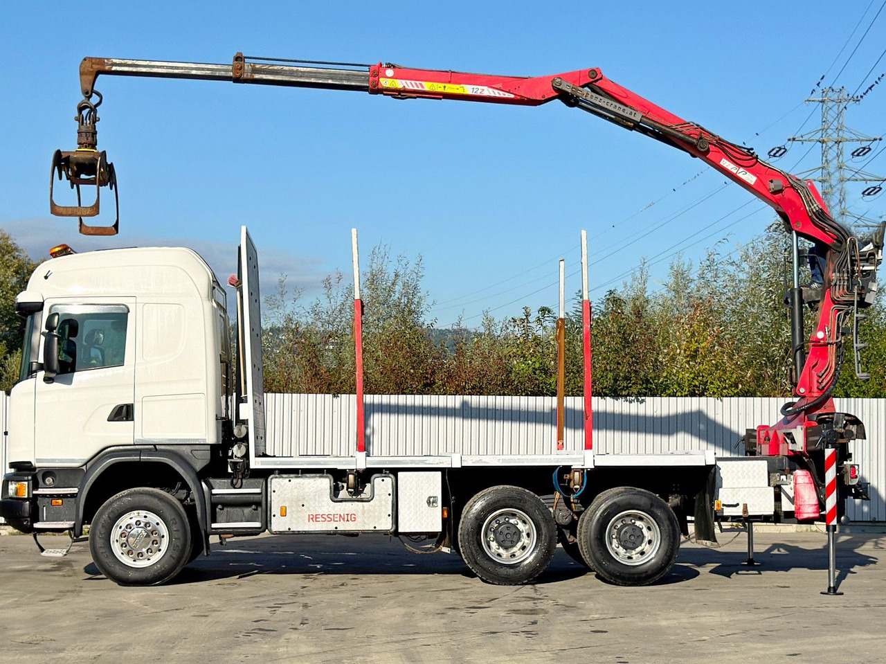 Scania G490* HOLZTRANSPORTER * PENZ 12Z8.70* 6x6 - Kamion sa dizalicom: slika 5 Scania G490* HOLZTRANSPORTER * PENZ 12Z8.70* 6x6 - Kamion sa dizalicom: slika 5