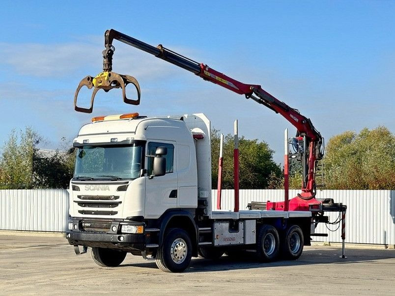 Scania G490* HOLZTRANSPORTER * PENZ 12Z8.70* 6x6 - Šticar, Kamion sa dizalicom: slika 2 Scania G490* HOLZTRANSPORTER * PENZ 12Z8.70* 6x6 - Šticar, Kamion sa dizalicom: slika 2