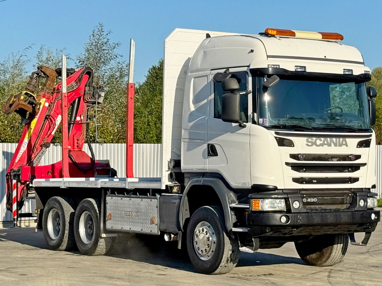 Scania G490* HOLZTRANSPORTER * PENZ 12Z8.70* 6x6 - Kamion sa dizalicom: slika 4 Scania G490* HOLZTRANSPORTER * PENZ 12Z8.70* 6x6 - Kamion sa dizalicom: slika 4