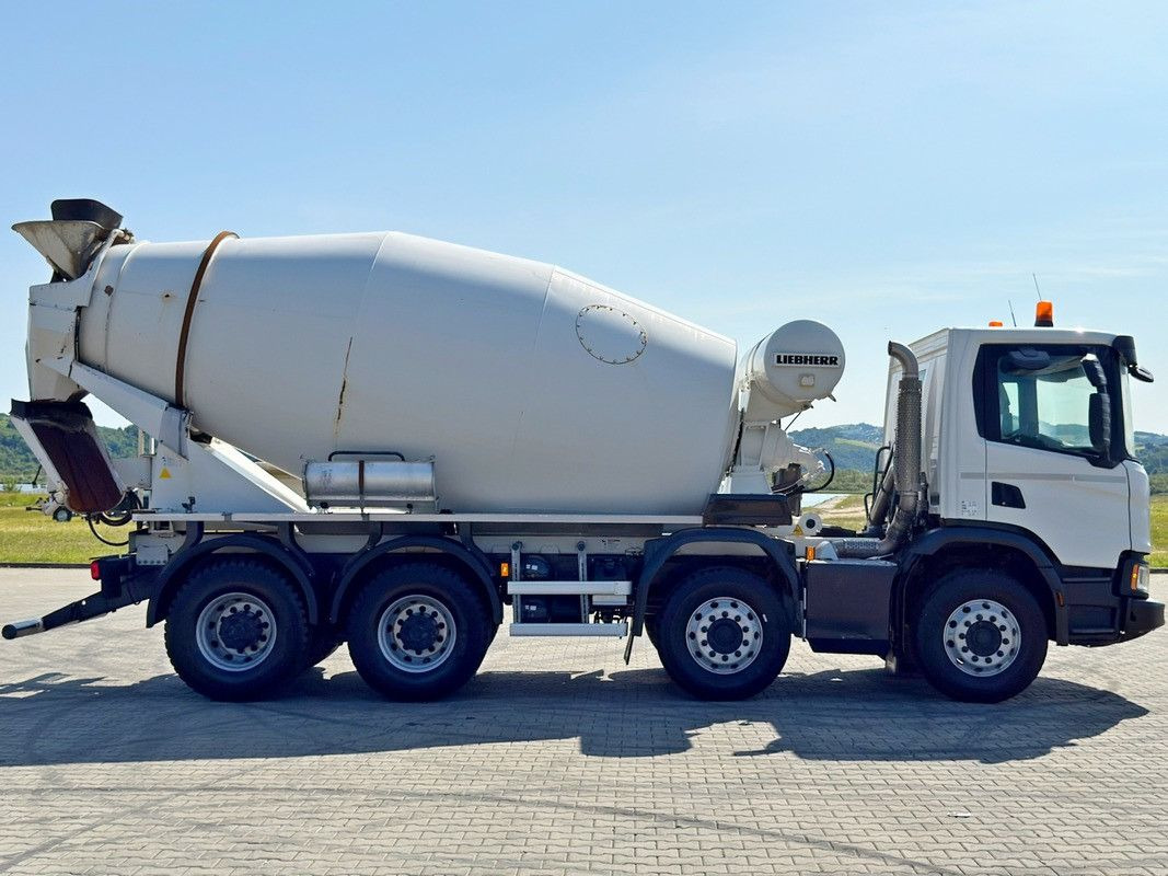 Scania P 450 * Betonmischer * 8x4 * TOPZUSTAND - Mikser za beton: slika 4 Scania P 450 * Betonmischer * 8x4 * TOPZUSTAND - Mikser za beton: slika 4