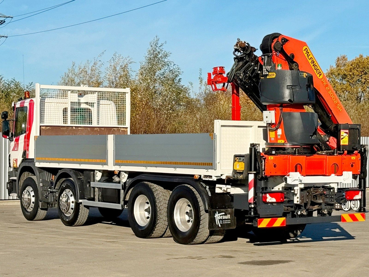 Kamion sa dizalicom Scania P 450* PRITSCHE 6,90m * PK 23002- SH C FUNK *8x4: slika 6