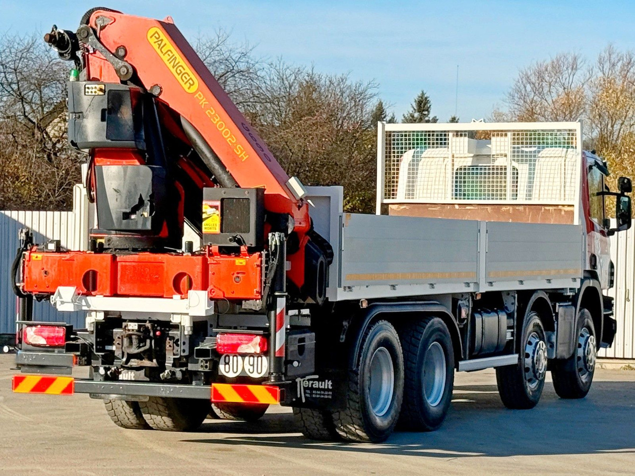 Kamion sa dizalicom Scania P 450* PRITSCHE 6,90m * PK 23002- SH C FUNK *8x4: slika 7