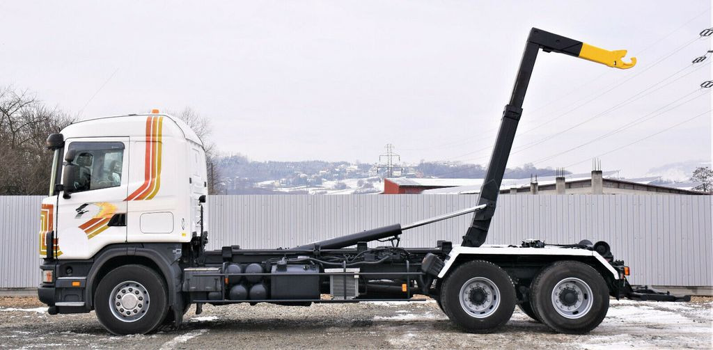 Scania R124 470 Abrollkipper *6x2* Top Zustand ! Scania R124 470 Abrollkipper * 6x2 * Motor Problem - Kamion sa hidrauličnom kukom: slika 5 Scania R124 470 Abrollkipper *6x2* Top Zustand ! Scania R124 470 Abrollkipper * 6x2 * Motor Problem - Kamion sa hidrauličnom kukom: slika 5