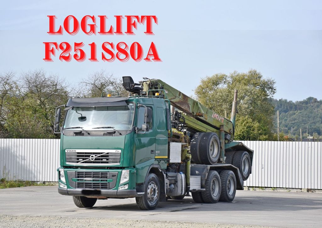 Volvo FH 500 * LOGLIFT F251 S80A + Anhänger /6x4 Volvo FH 500 * LOGLIFT F251 S80A + Anhänger /6x4 - Šticar, Kamion sa dizalicom: slika 1 Volvo FH 500 * LOGLIFT F251 S80A + Anhänger /6x4 Volvo FH 500 * LOGLIFT F251 S80A + Anhänger /6x4 - Šticar, Kamion sa dizalicom: slika 1