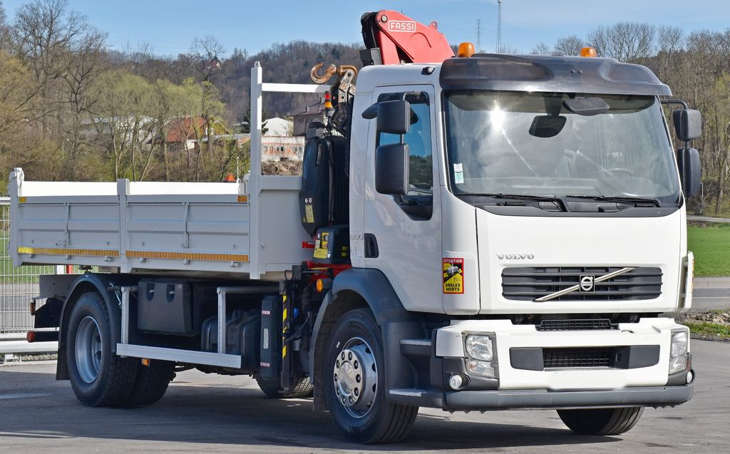 Volvo FL 290 KIPPER 4,90m * FASSI F95A.22 + FUNK * TOP - Kamion sa dizalicom, Istovarivač: slika 3 Volvo FL 290 KIPPER 4,90m * FASSI F95A.22 + FUNK * TOP - Kamion sa dizalicom, Istovarivač: slika 3