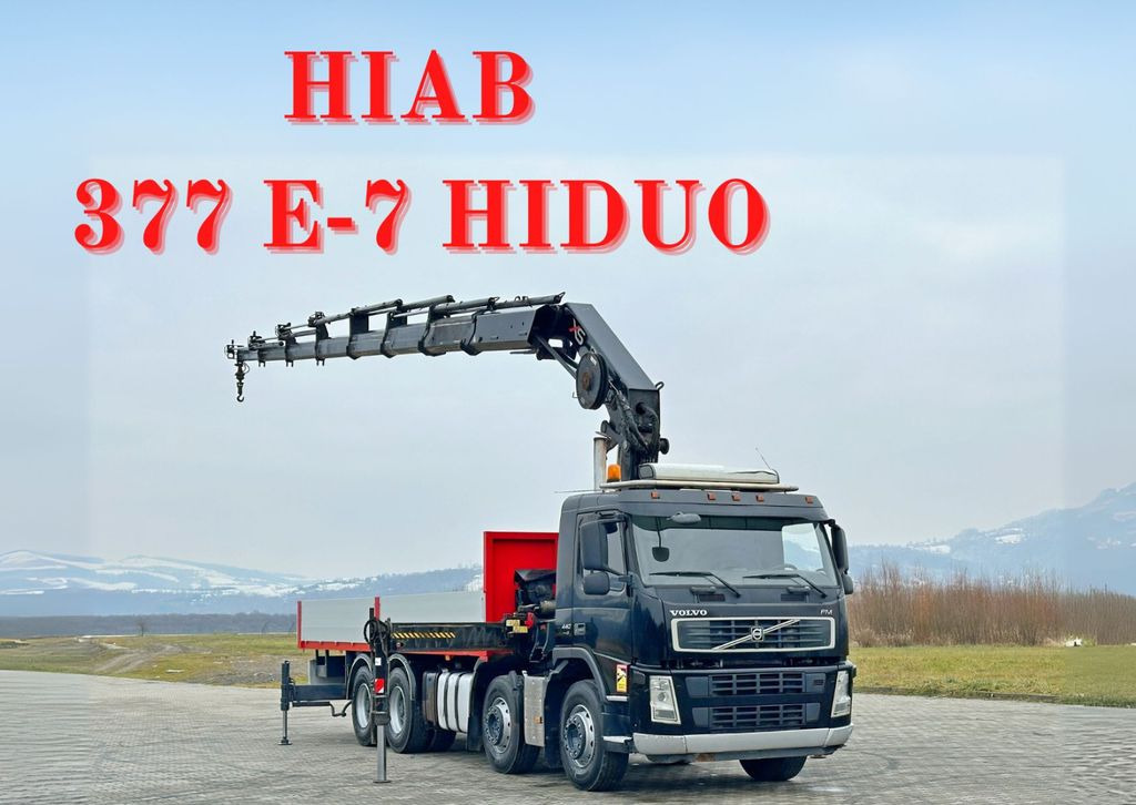 Volvo FM 440* HIAB 377 E-7 HIDUO + FUNK / 8x4 Volvo FM 440* HIAB 377 E-7 HIDUO + FUNK / 8x4 - Kamion sa tovarnim sandukom, Kamion sa dizalicom: slika 1 Volvo FM 440* HIAB 377 E-7 HIDUO + FUNK / 8x4 Volvo FM 440* HIAB 377 E-7 HIDUO + FUNK / 8x4 - Kamion sa tovarnim sandukom, Kamion sa dizalicom: slika 1
