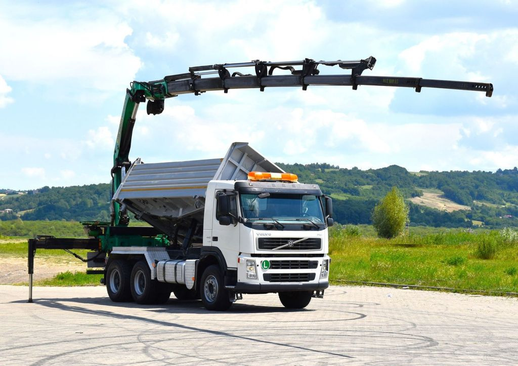 Volvo FM 440 Kipper 4,80m + PK 17000D/6x4 * TOPZUSTAND - Kamion sa dizalicom, Istovarivač: slika 2 Volvo FM 440 Kipper 4,80m + PK 17000D/6x4 * TOPZUSTAND - Kamion sa dizalicom, Istovarivač: slika 2
