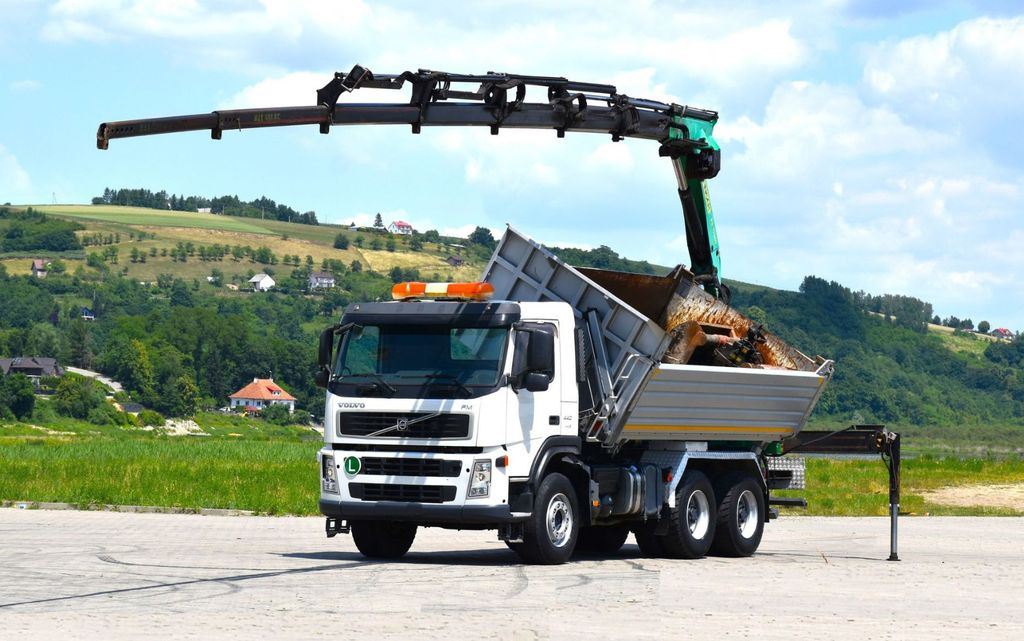 Volvo FM 440 Kipper 4,80m + PK 17000D/6x4 * TOPZUSTAND - Kamion sa dizalicom, Istovarivač: slika 1 Volvo FM 440 Kipper 4,80m + PK 17000D/6x4 * TOPZUSTAND - Kamion sa dizalicom, Istovarivač: slika 1