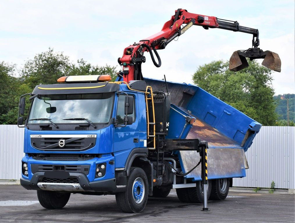 Volvo FMX 370 Kipper 4,90m *EPSILON Q150Z/FUNK*6x4 - Kamion sa dizalicom, Istovarivač: slika 3 Volvo FMX 370 Kipper 4,90m *EPSILON Q150Z/FUNK*6x4 - Kamion sa dizalicom, Istovarivač: slika 3