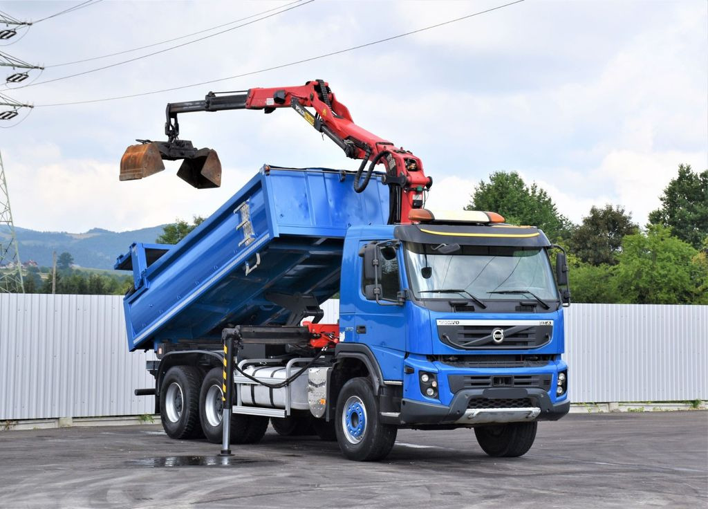 Volvo FMX 370 Kipper 4,90m *EPSILON Q150Z/FUNK*6x4 - Kamion sa dizalicom, Istovarivač: slika 2 Volvo FMX 370 Kipper 4,90m *EPSILON Q150Z/FUNK*6x4 - Kamion sa dizalicom, Istovarivač: slika 2