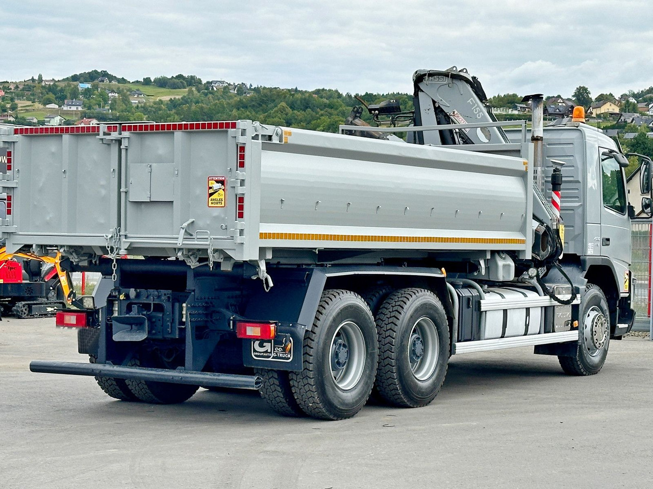 Kamion sa dizalicom Volvo FMX 420 Kipper 5,10m *FASSI F155A.0.22+FUNK/6x4: slika 7