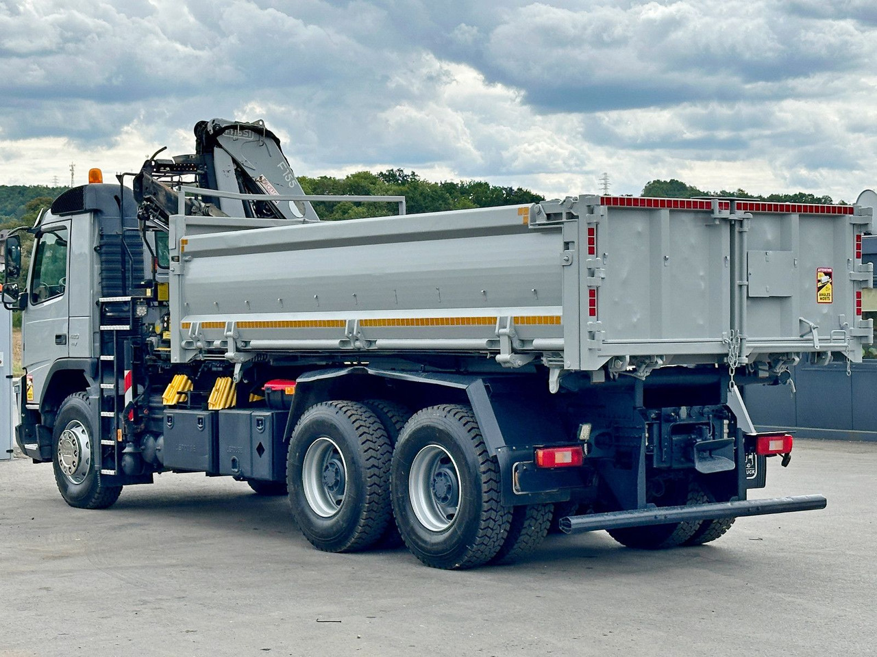 Kamion sa dizalicom Volvo FMX 420 Kipper 5,10m *FASSI F155A.0.22+FUNK/6x4: slika 8