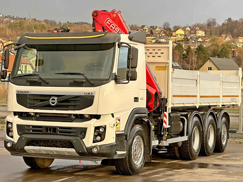 Volvo FMX 450 Kipper 6,50m*FASSI F215A.0.24 + FUNK*8x4 - Istovarivač: slika 4 Volvo FMX 450 Kipper 6,50m*FASSI F215A.0.24 + FUNK*8x4 - Istovarivač: slika 4
