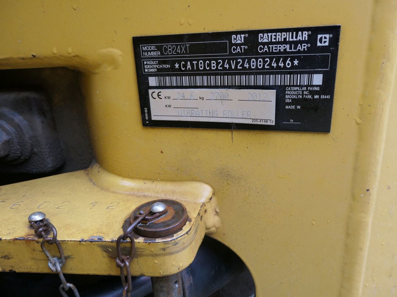 Caterpillar CB24 XT - Valjak za puteve: slika 5 Caterpillar CB24 XT - Valjak za puteve: slika 5