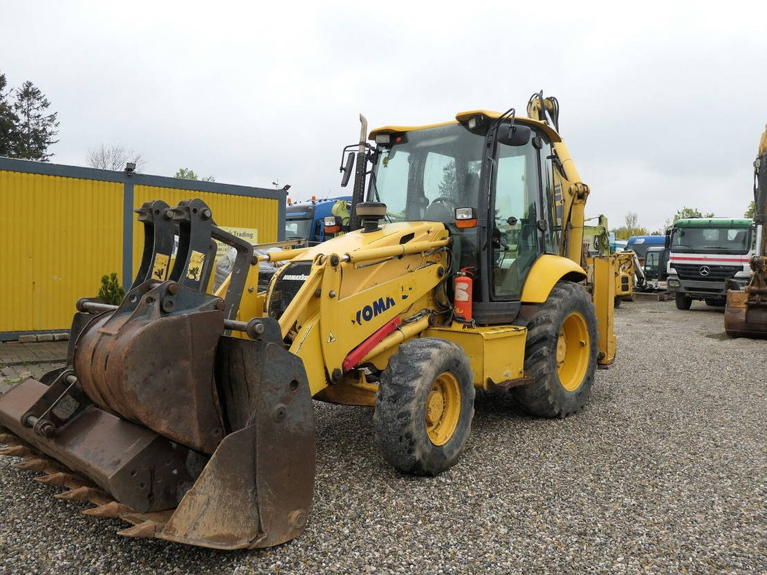 Komatsu WB 97-5 - Bager utovarivač: slika 1 Komatsu WB 97-5 - Bager utovarivač: slika 1