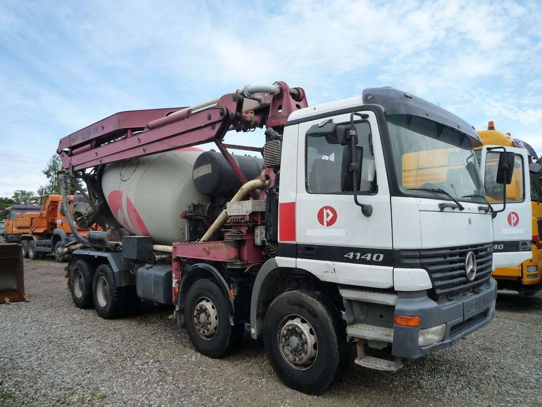 Mercedes-Benz Actros 4141 - Mikser pumpa: slika 2 Mercedes-Benz Actros 4141 - Mikser pumpa: slika 2