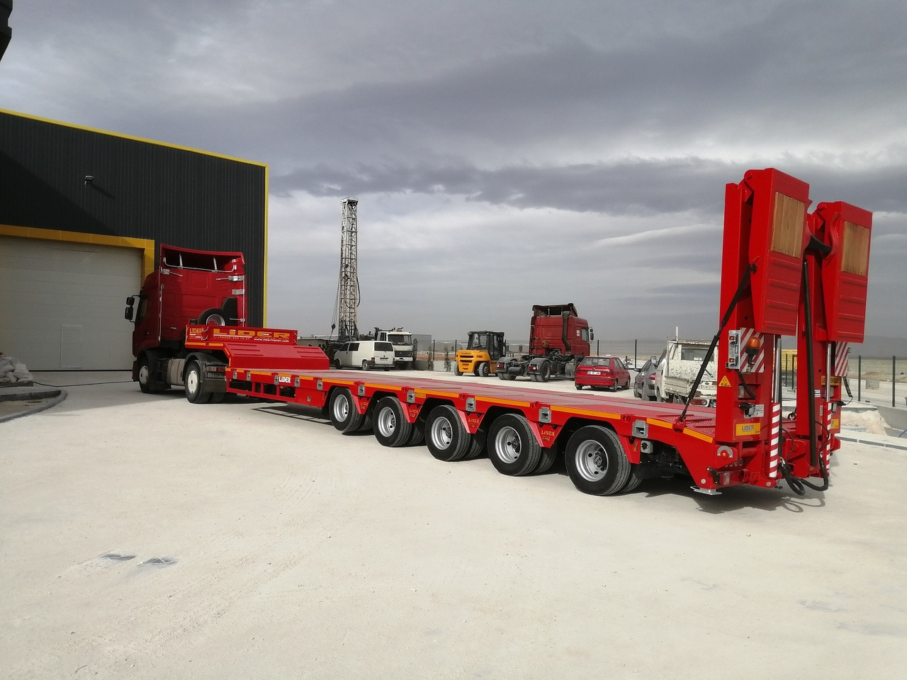 Novu Niska poluprikolica za prevoz LIDER NEW 2025  model new by manufacturer Ready in Stocks: slika 19