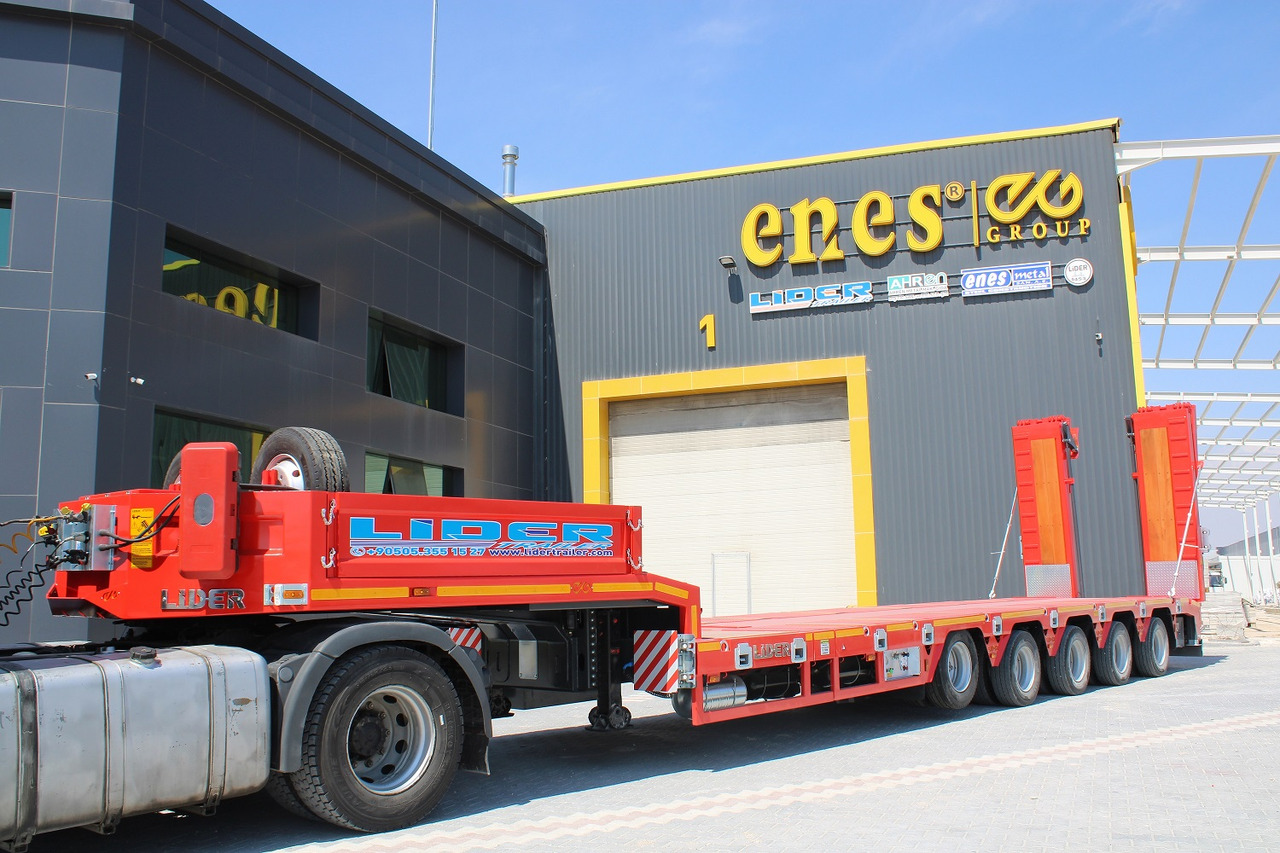 Novu Niska poluprikolica za prevoz LIDER NEW 2025  model new by manufacturer Ready in Stocks: slika 20