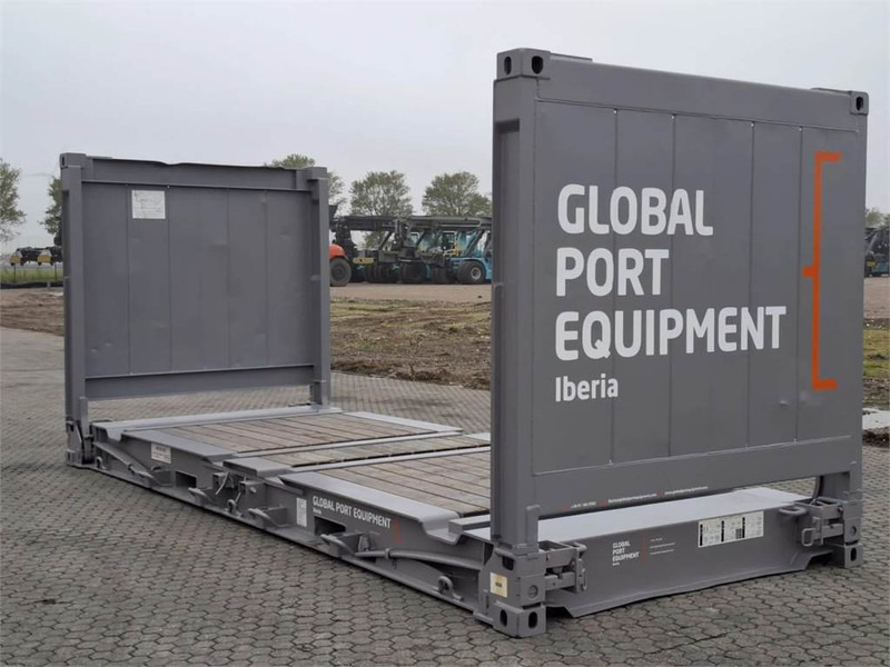 CIMC Flatrack 122CSLI20A - Građevinska mašina: slika 1 CIMC Flatrack 122CSLI20A - Građevinska mašina: slika 1