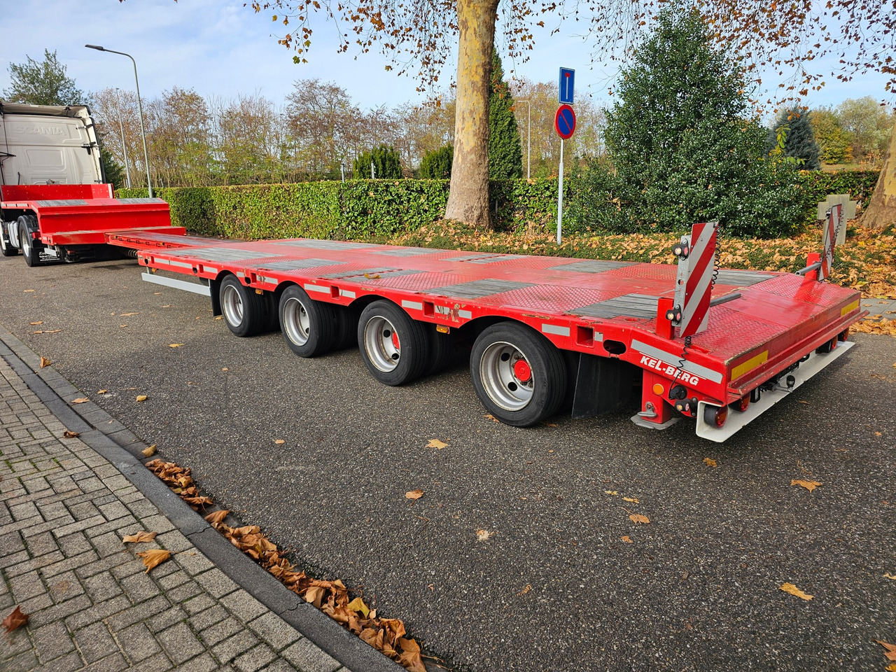 Kel-berg E50 S4 Telescopic - Niska poluprikolica za prevoz: slika 3 Kel-berg E50 S4 Telescopic - Niska poluprikolica za prevoz: slika 3