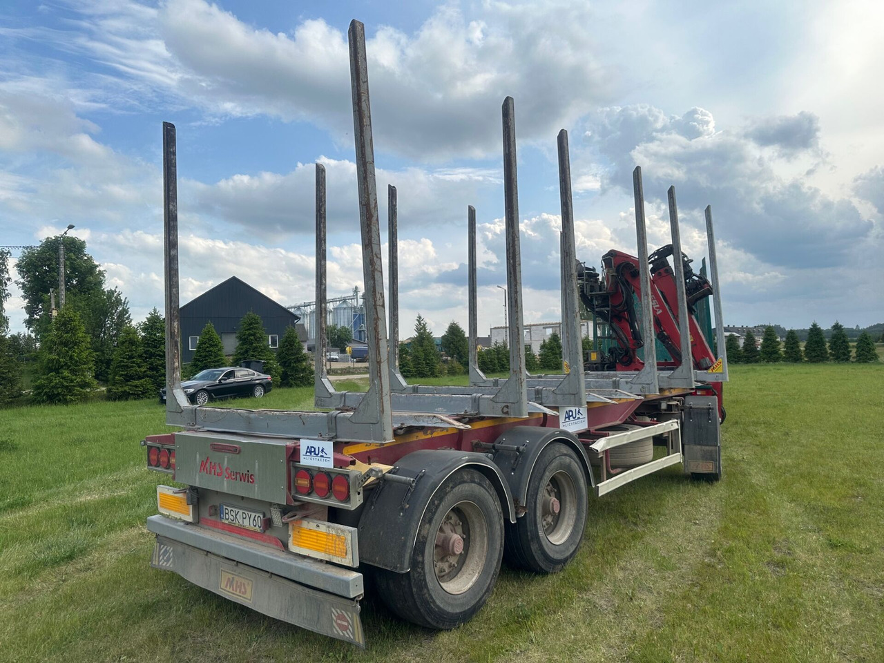 MHS przyczepa do przewozu drewna - Prikolica šticarka: slika 4 MHS przyczepa do przewozu drewna - Prikolica šticarka: slika 4