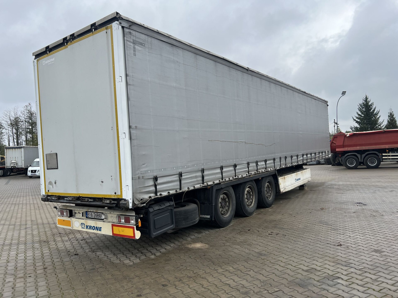 Naczepa ciężarowa KRONE - Poluprikolica sa ceradom: slika 5 Naczepa ciężarowa KRONE - Poluprikolica sa ceradom: slika 5