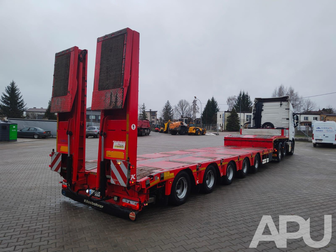 Volvo FH + Kassbohrer - Tegljač, Niska poluprikolica za prevoz: slika 5 Volvo FH + Kassbohrer - Tegljač, Niska poluprikolica za prevoz: slika 5