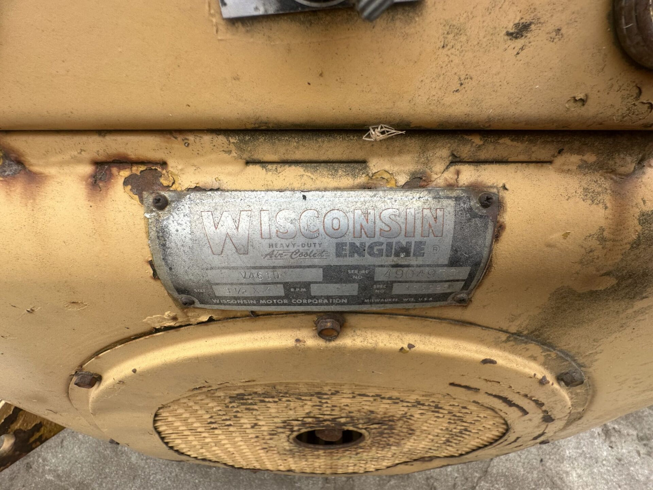 WISCONSIN ENGINE V461D poboczarka - Strugač: slika 4 WISCONSIN ENGINE V461D poboczarka - Strugač: slika 4