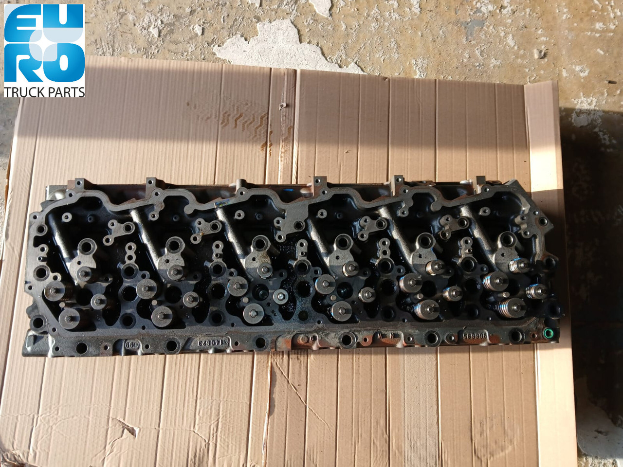 DAF XG CYLINDER HEAD ENGINE MX-13 USED + DEPOSIT - Zaglavlje motora za Kamion: slika 1 DAF XG CYLINDER HEAD ENGINE MX-13 USED + DEPOSIT - Zaglavlje motora za Kamion: slika 1