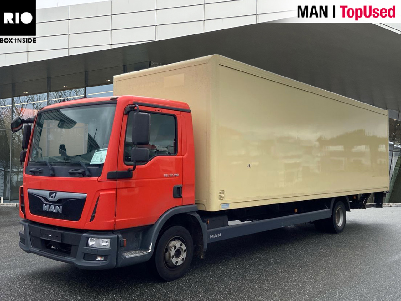 MAN TGL 12.190 4X2 BL "Box / Lift" - Kamion sa zatvorenim sandukom: slika 1 MAN TGL 12.190 4X2 BL "Box / Lift" - Kamion sa zatvorenim sandukom: slika 1