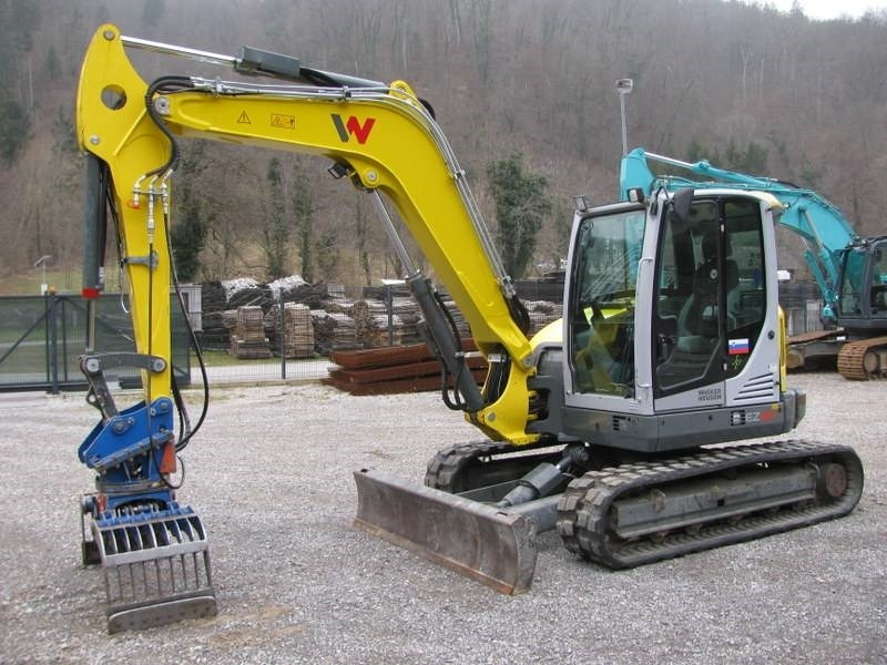 Wacker Neuson EZ 80 POWERTILLT + grajfer - Mini bager: slika 1 Wacker Neuson EZ 80 POWERTILLT + grajfer - Mini bager: slika 1