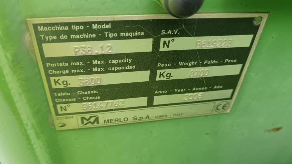 Teleskopski upravljač Merlo 38.12: slika 8