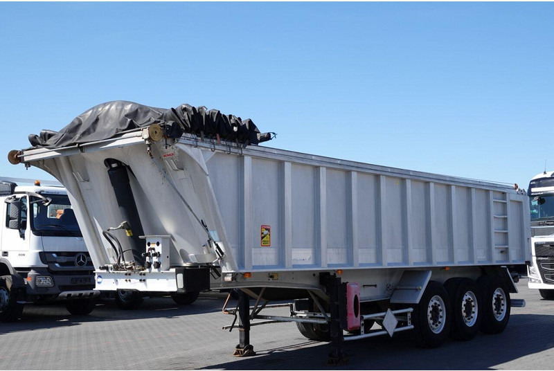 Benalu WYWROTKA / 25 m3 / ALUMINIOWA / OŚ PODNOSZONA / WAGA: 5 300 KG / - Poluprikolica istovarivača: slika 1 Benalu WYWROTKA / 25 m3 / ALUMINIOWA / OŚ PODNOSZONA / WAGA: 5 300 KG / - Poluprikolica istovarivača: slika 1