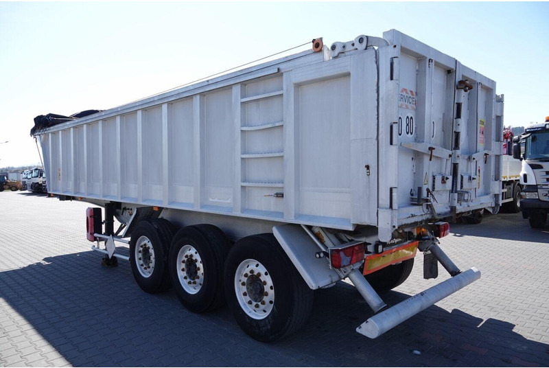 Benalu WYWROTKA / 25 m3 / ALUMINIOWA / OŚ PODNOSZONA / WAGA: 5 300 KG / - Poluprikolica istovarivača: slika 3 Benalu WYWROTKA / 25 m3 / ALUMINIOWA / OŚ PODNOSZONA / WAGA: 5 300 KG / - Poluprikolica istovarivača: slika 3