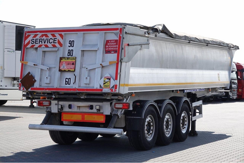 Benalu WYWROTKA 27 m3 / ALUMINIOWA / HYDRAULICZNA KLAPA / 2 OSIE PODNOS - Poluprikolica istovarivača: slika 4 Benalu WYWROTKA 27 m3 / ALUMINIOWA / HYDRAULICZNA KLAPA / 2 OSIE PODNOS - Poluprikolica istovarivača: slika 4