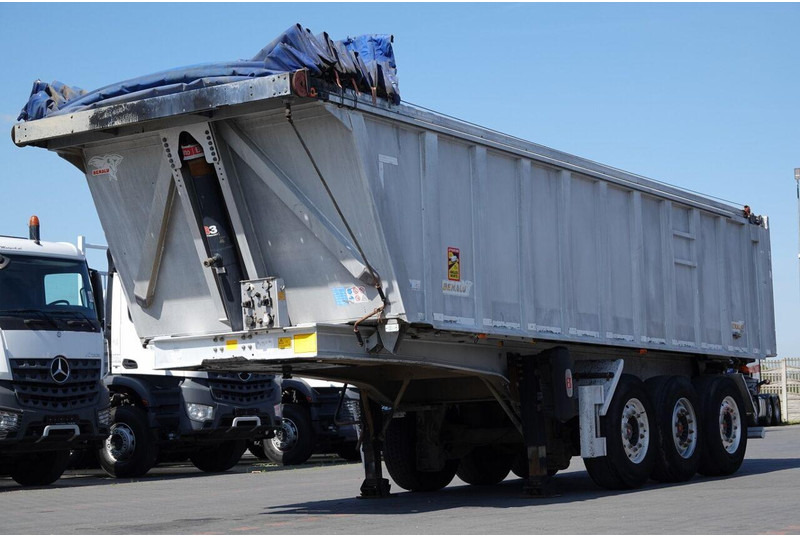 Benalu WYWROTKA / 28 m3 / ALUMINIOWA / OŚ PODNOSZONA / SAF / ALUFELGI / - Poluprikolica istovarivača: slika 3 Benalu WYWROTKA / 28 m3 / ALUMINIOWA / OŚ PODNOSZONA / SAF / ALUFELGI / - Poluprikolica istovarivača: slika 3